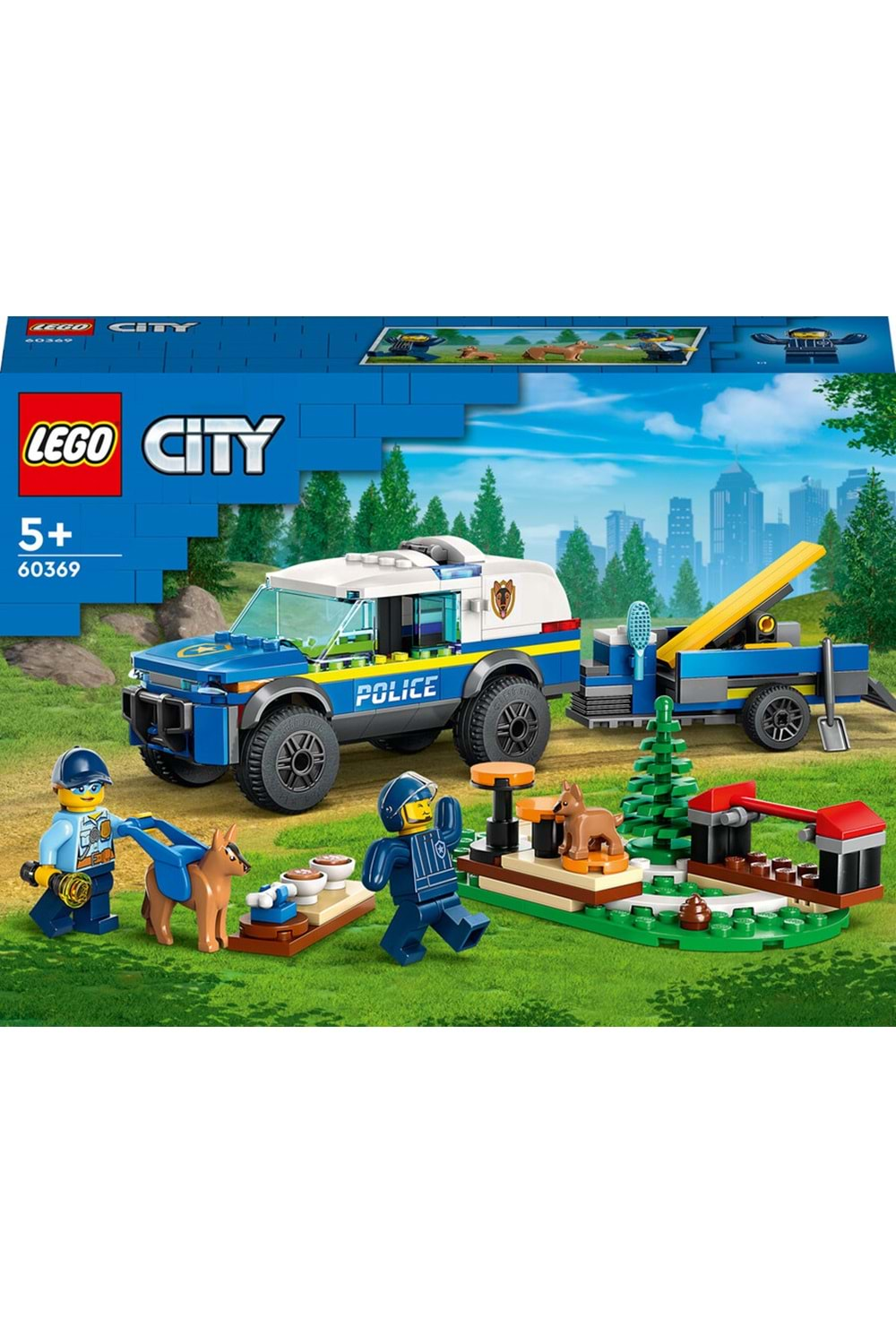 Lego City Mobil Polis Köpeği Eğitimi * 60369