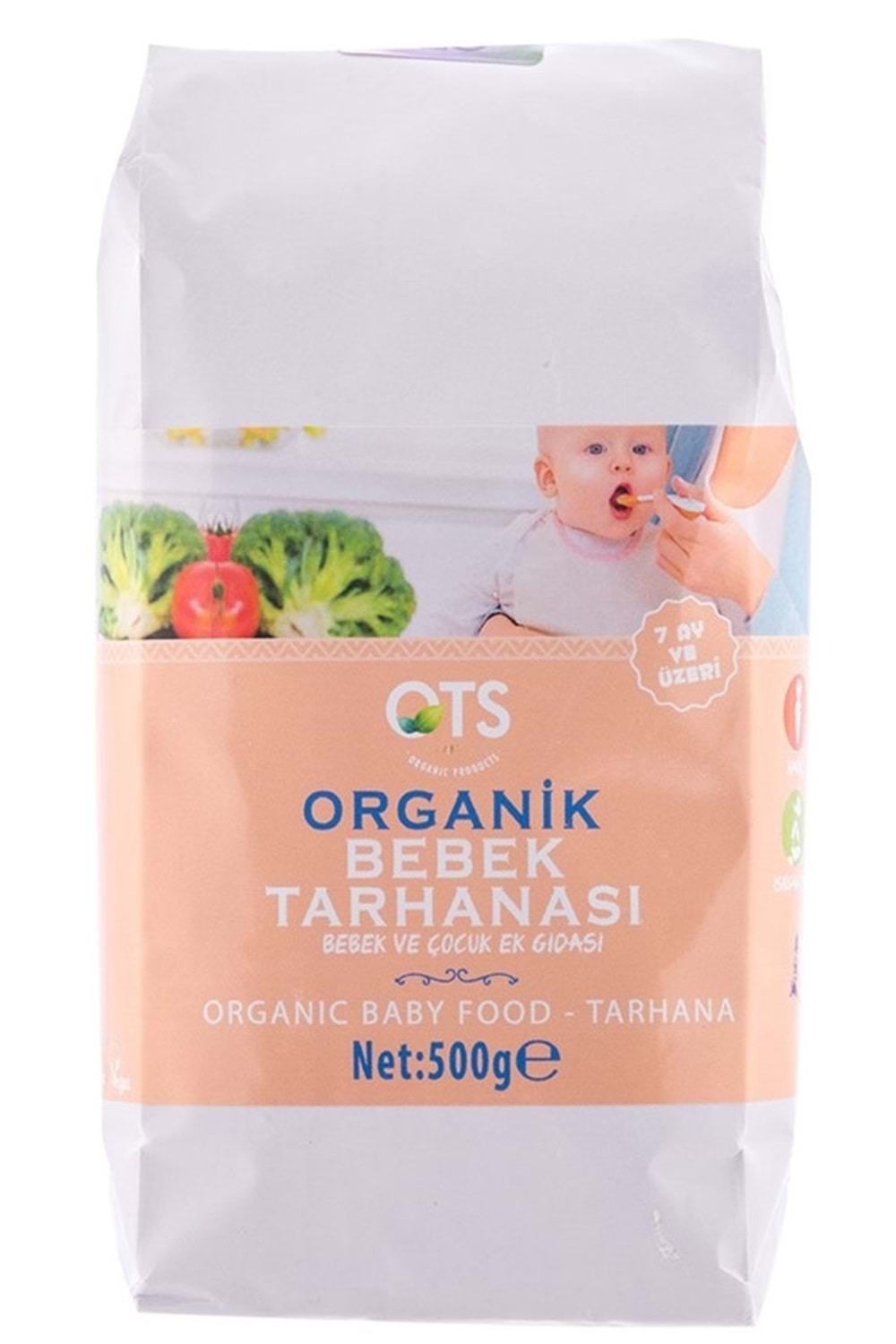 Ots Bebek Tarhanası Organik 7 ay+ 500 g