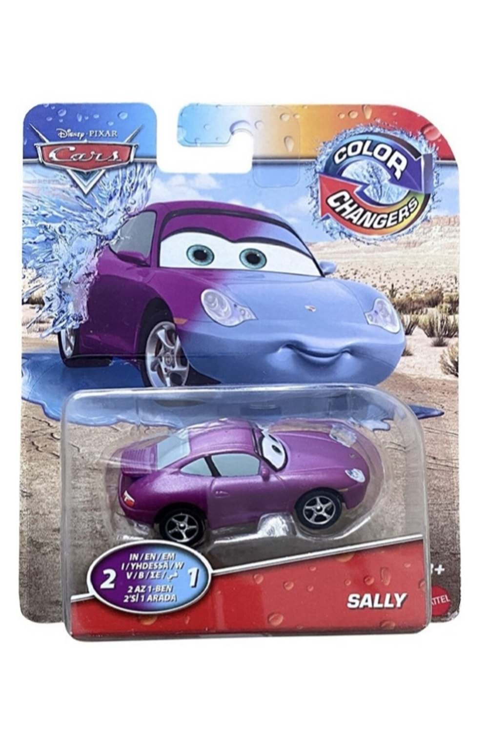 Cars Renk Değiştiren Araçlar Sally HDM99