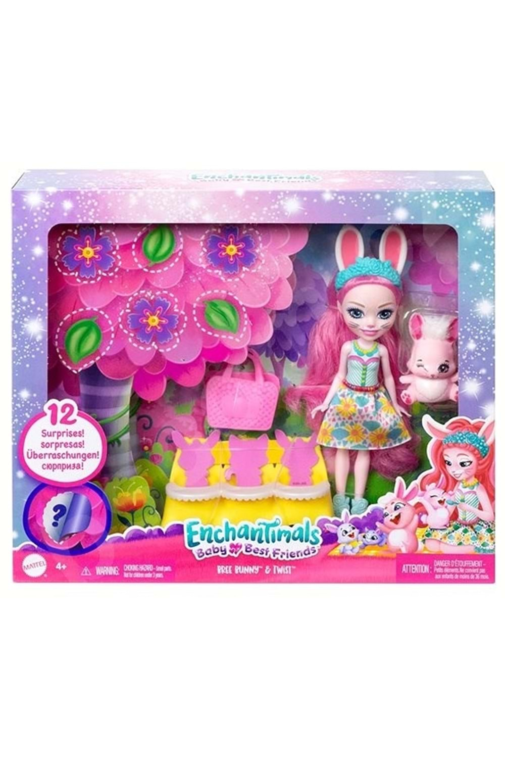 Enchantimals Yakın Arkadaşlar Bree Bunny ve Twist HLK85