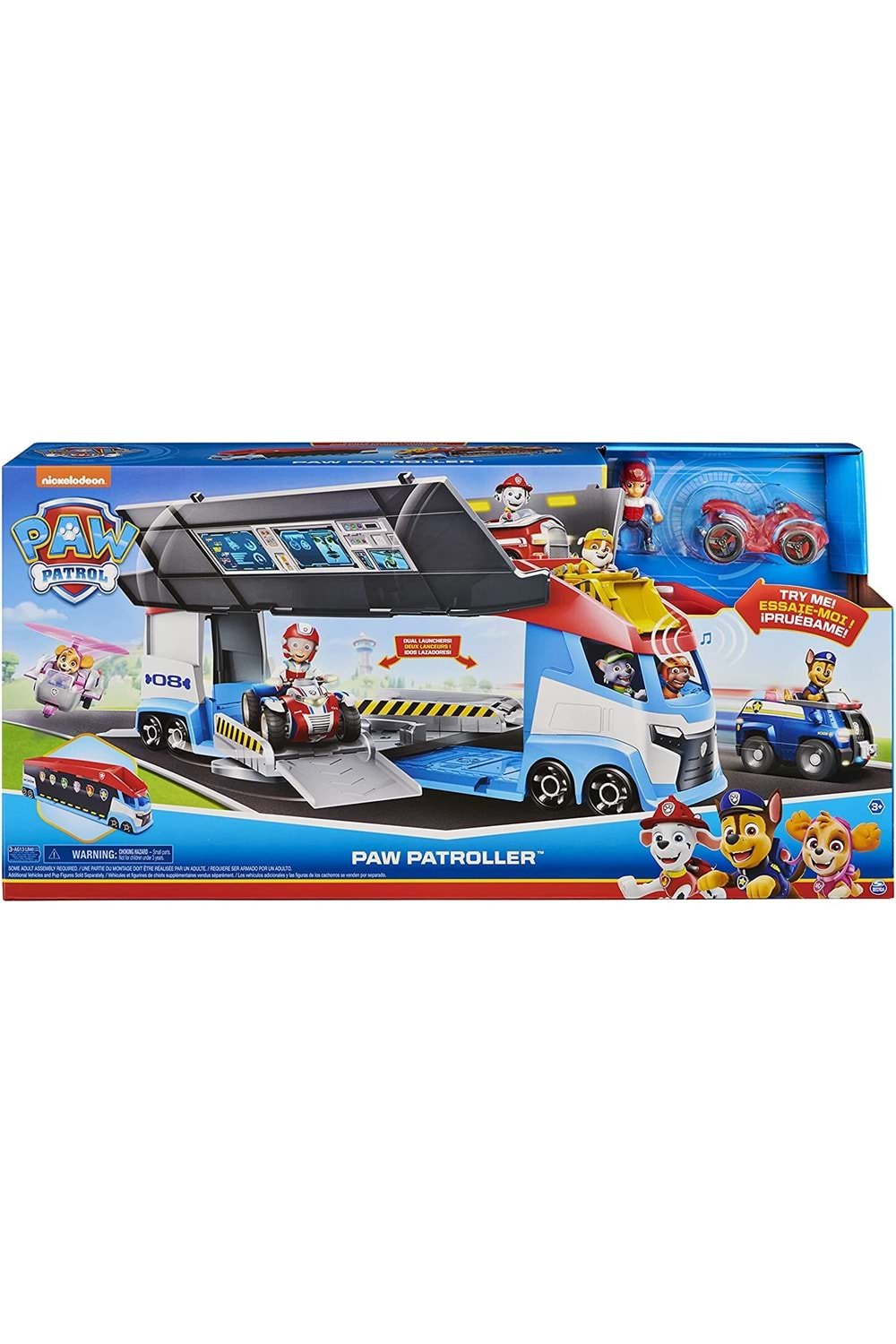 Paw Patrol Çift Fırlatıcılı Dönüşebilen Araç 6060442