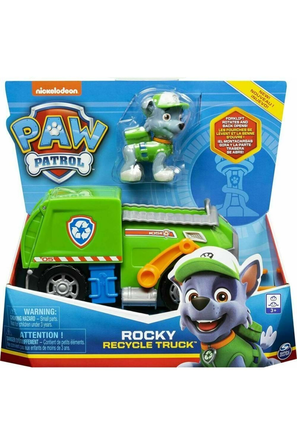 Paw Patrol Rocy ve Görev Aracı 6061804