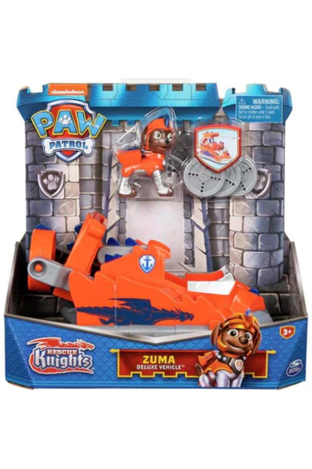 Paw Patrol Rescue Knights Zuma ve Deluxe Araç 6063589