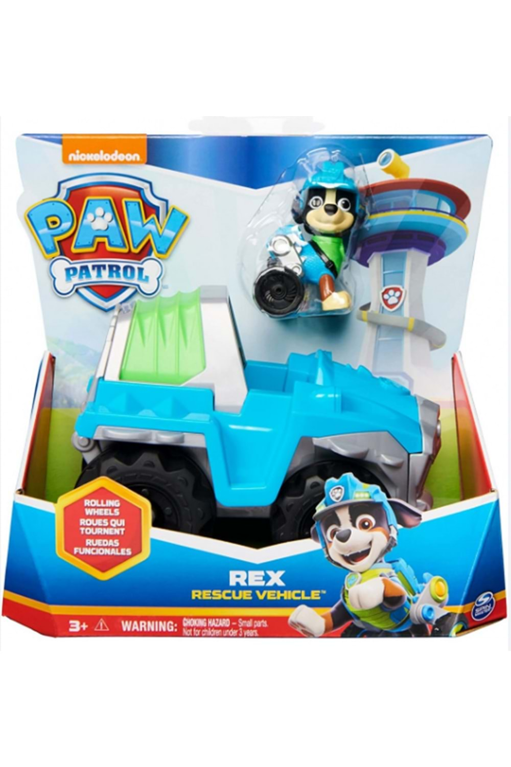 Paw Patrol Rex ve Görev Aracı 6063452