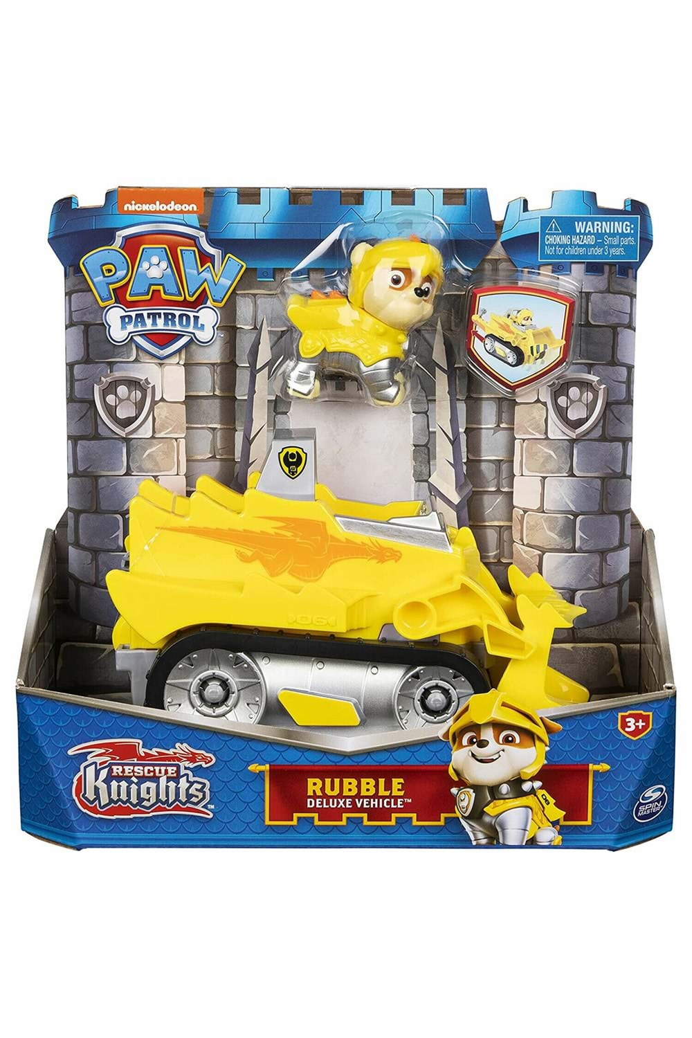 Paw Patrol Rescue Knights Rubble ve Deluxe Araç 6063587