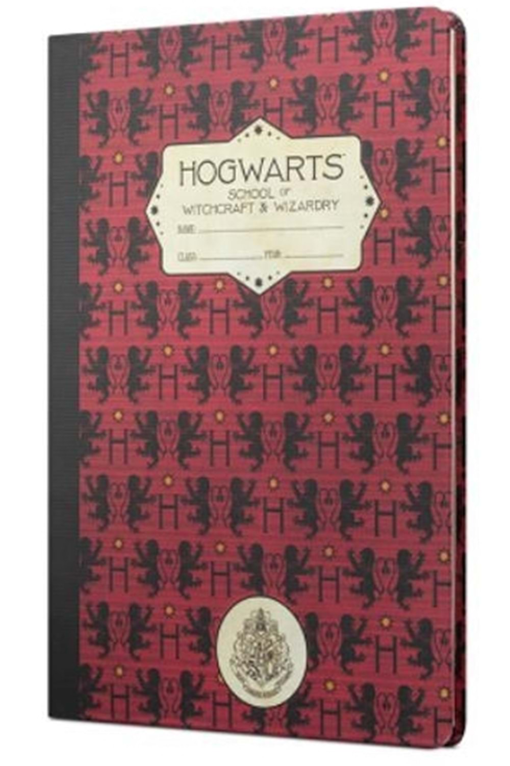 Harry Potter Hogwarts Gryffindor Sert Kapak Defter Çizgisiz