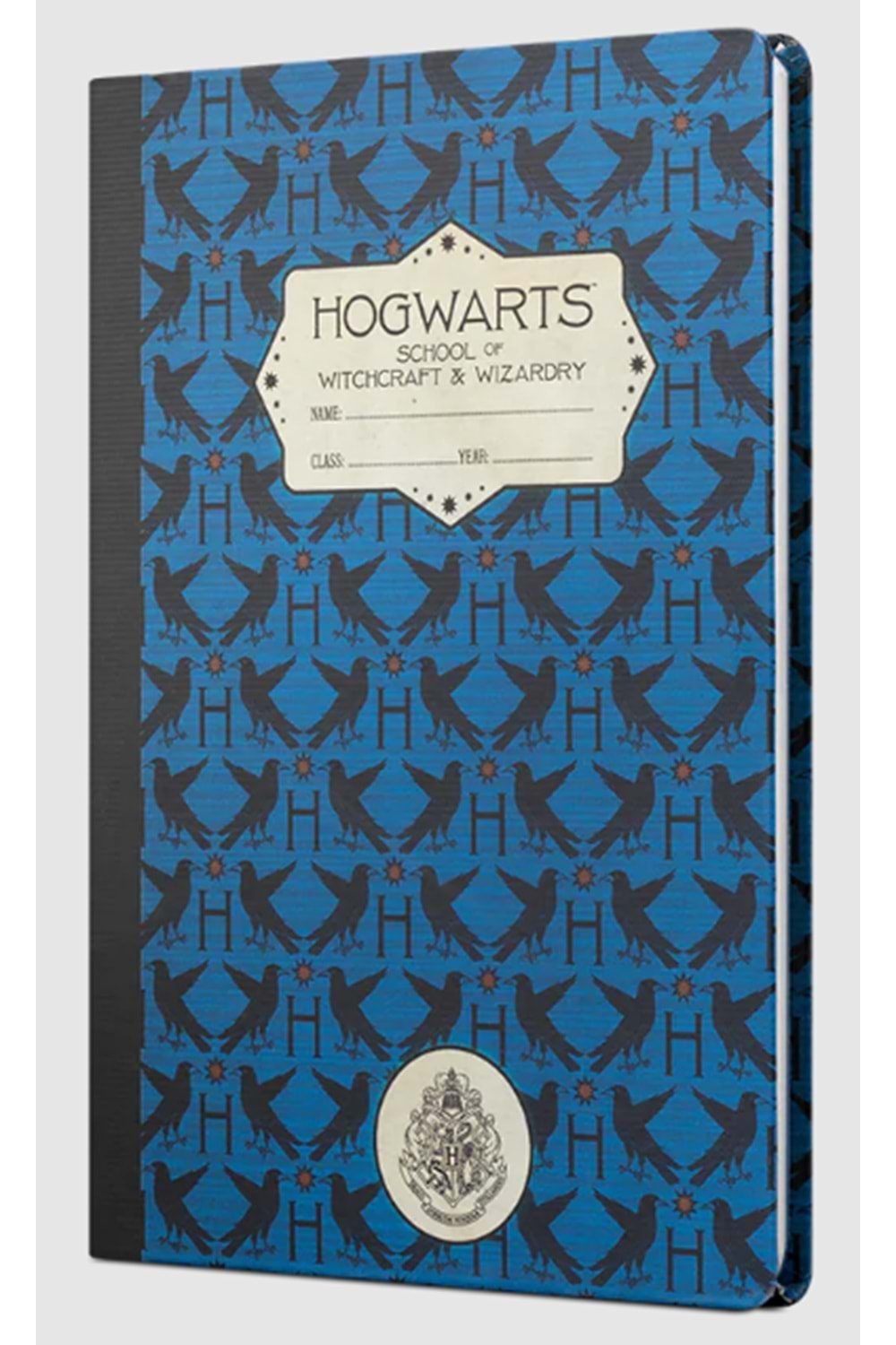 Harry Potter Hogwarts Ravenclaw Sert Kapak Defter Çizgisiz