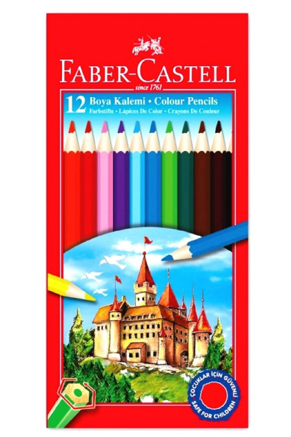 Faber Castell Kuru Boya 12 li