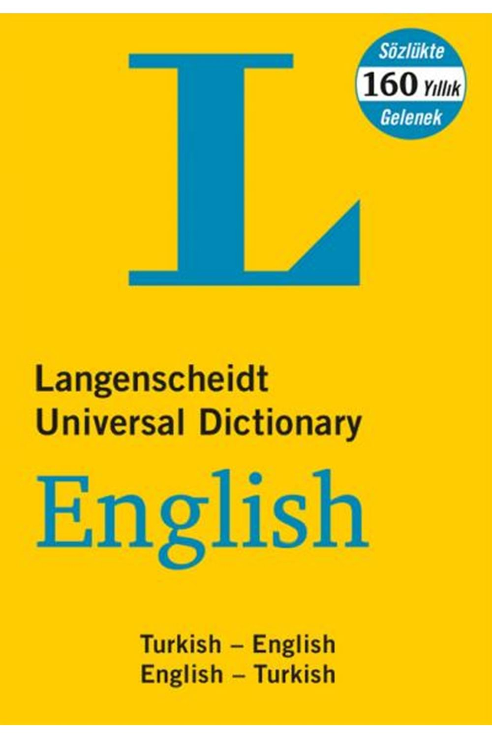 Langenscheidt Türkçe İngilizce - İngilizce Türkçe Sözlük