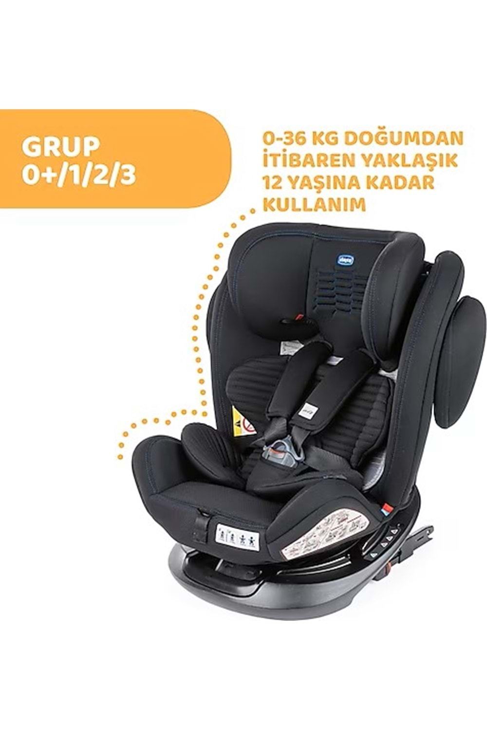 Chicco Unico Plus Oto Koltuğu 0-36 kg