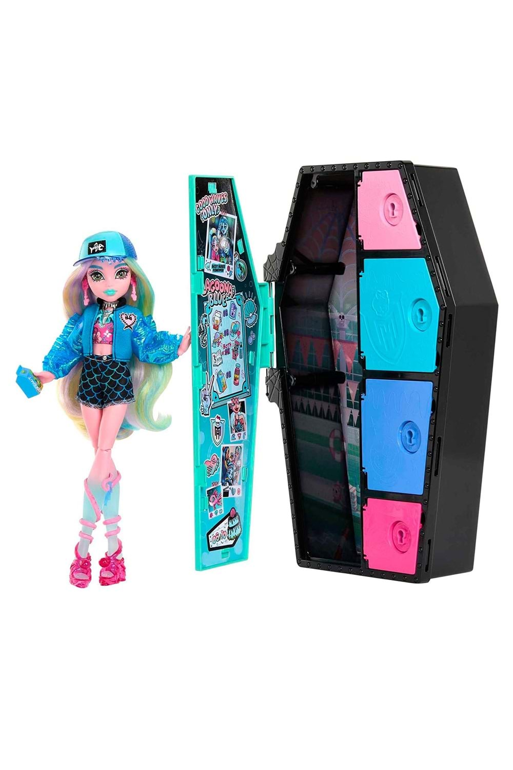 Monster High Gizemli Arkadaşlar Lagoona Blue HKY64