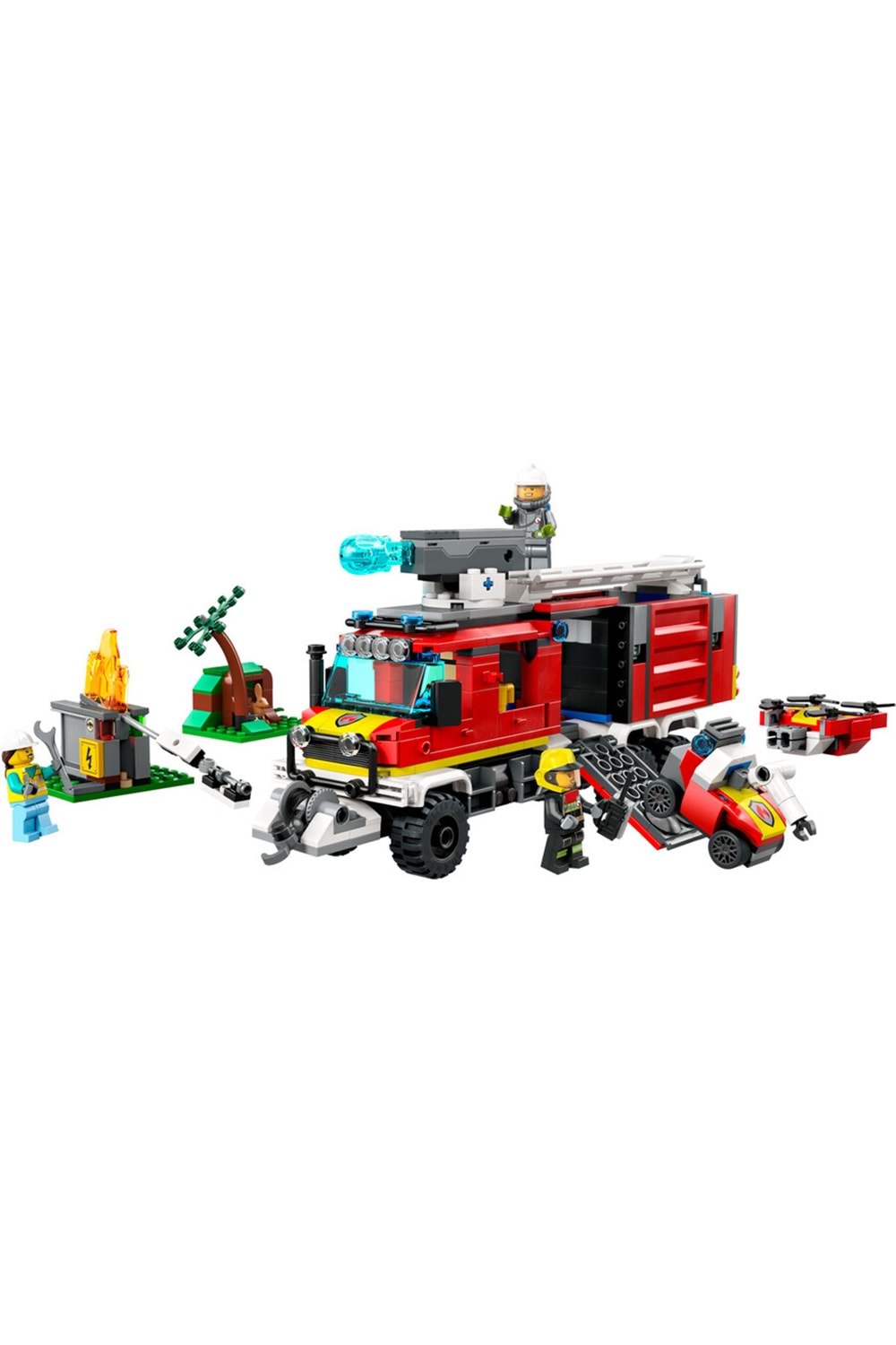 Lego City İtfaiye Komuta Kamyonu 60374