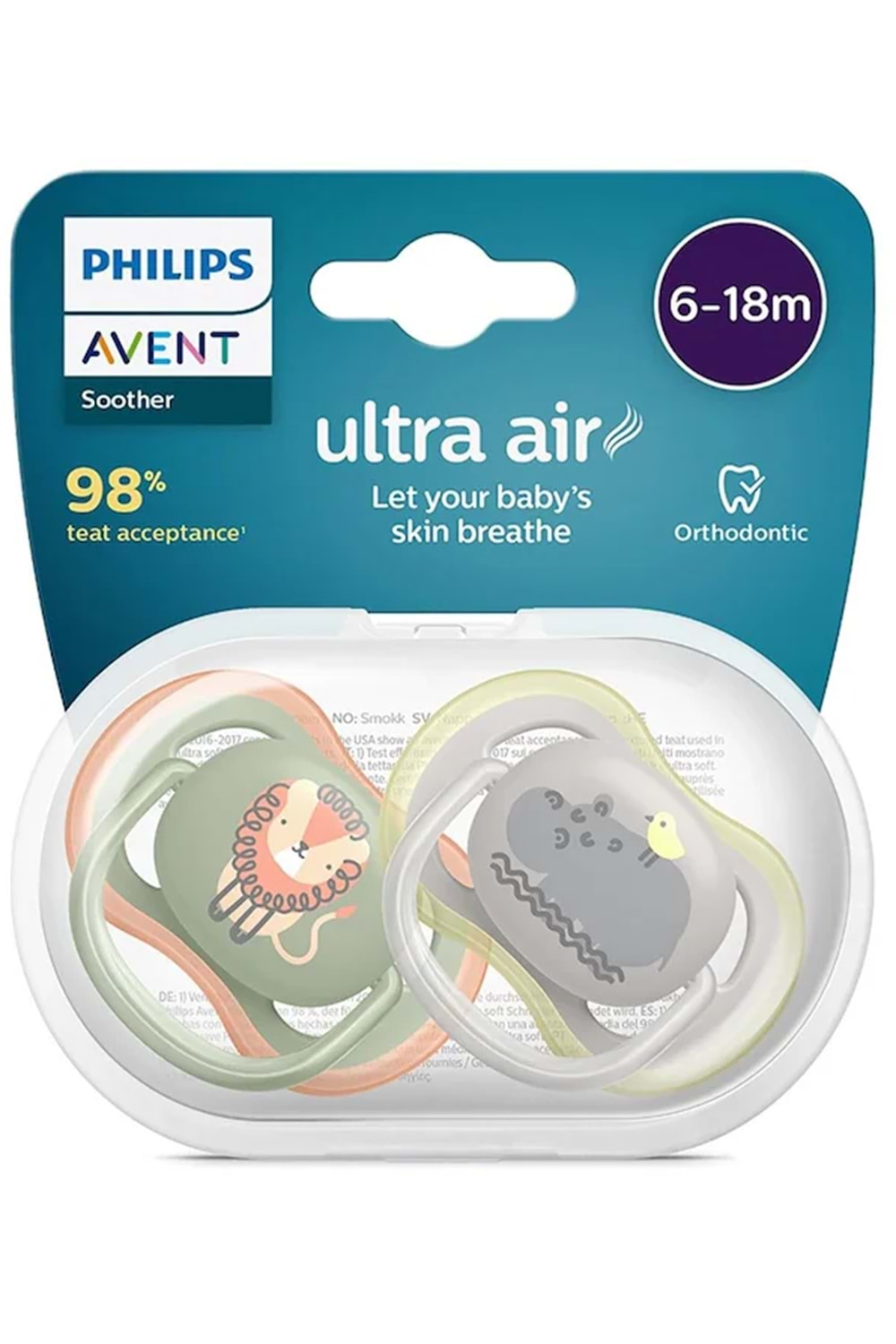 Avent Ultra Air Emzik 6-18 ay SCF085/17