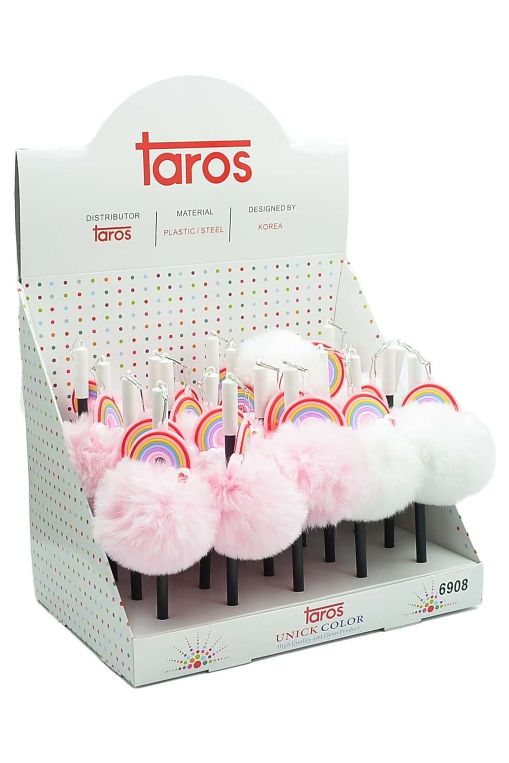 Taros Peluş Rainbow Kurşun Kalem 6908