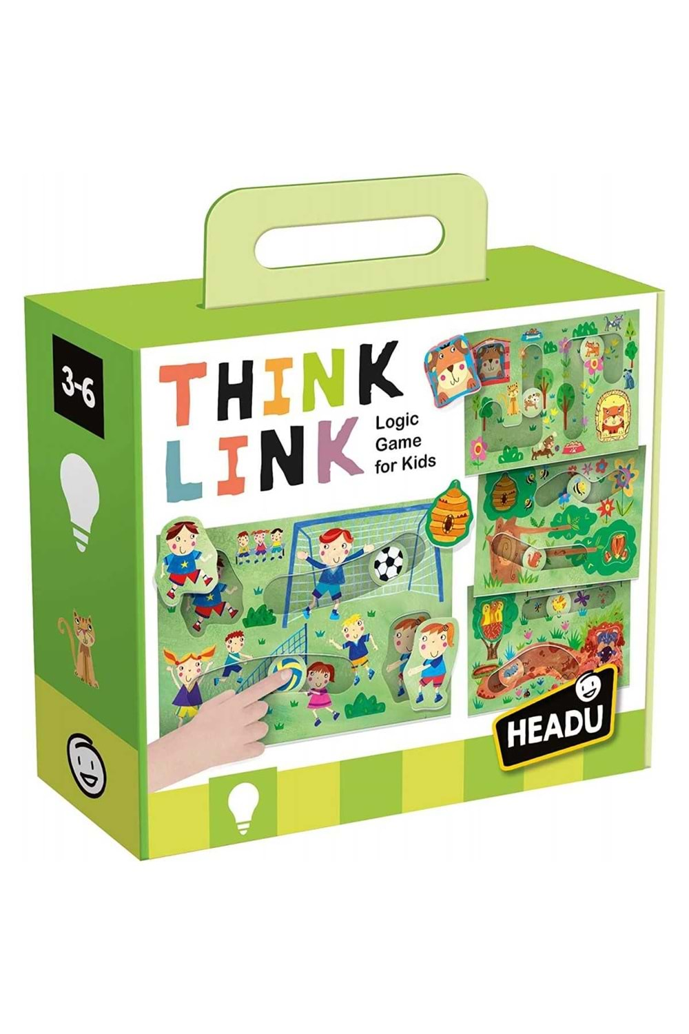 Headu Think Link Puzzle 1-3 Yaş MU53542