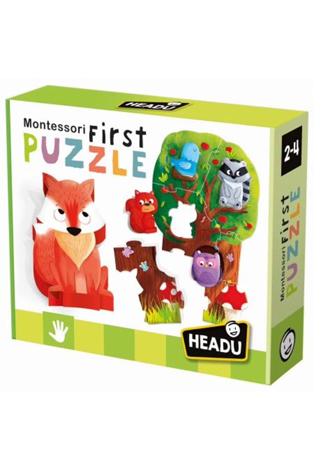 Headu Montessori İlk Puzzle 2-4 Yaş IT20133