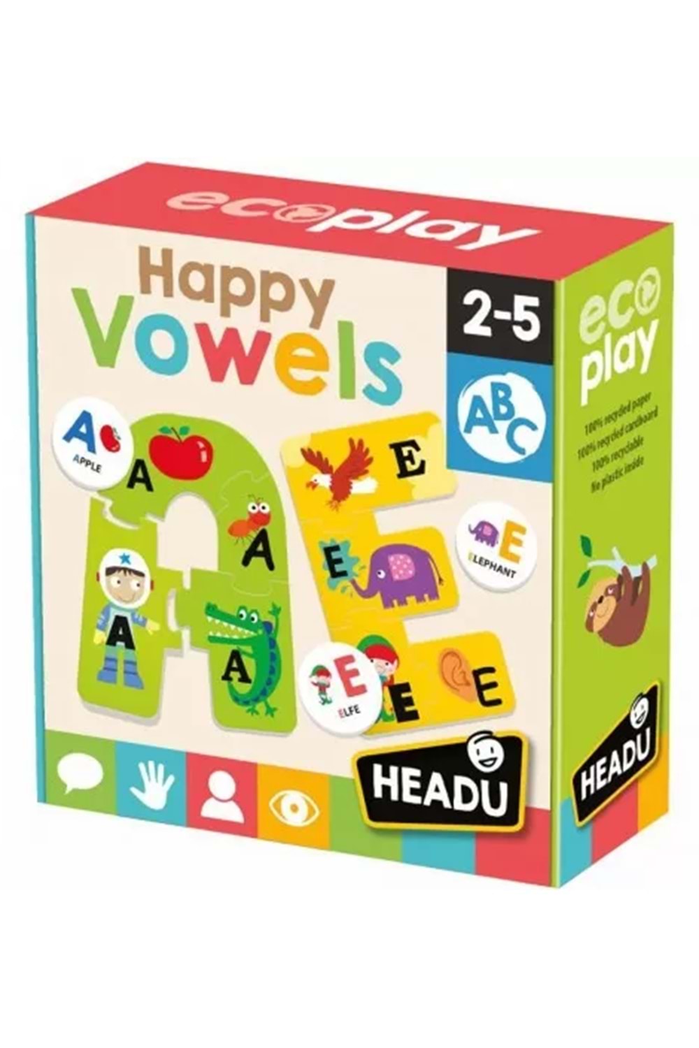 Headu İngilizce Harf Puzzle 2-5 Yaş EN27965