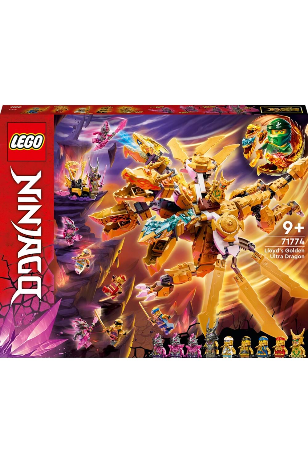 Lego Ninjago Lloyd un Altın Ultra Ejderhası 71774