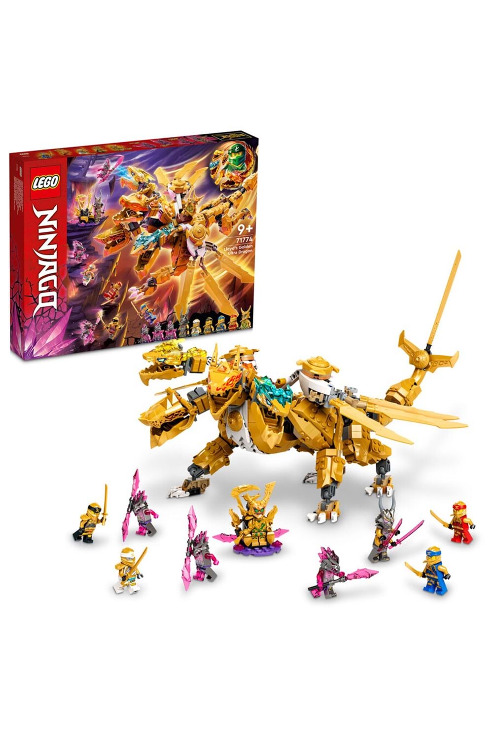 Lego Ninjago Lloyd un Altın Ultra Ejderhası 71774