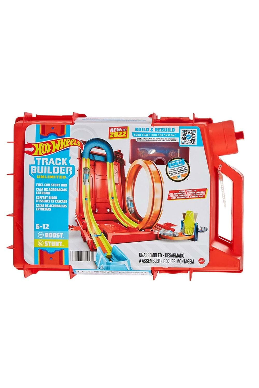 Hot Wheels Track Builder Benzin Bidonu Akrobasi Seti HDX78