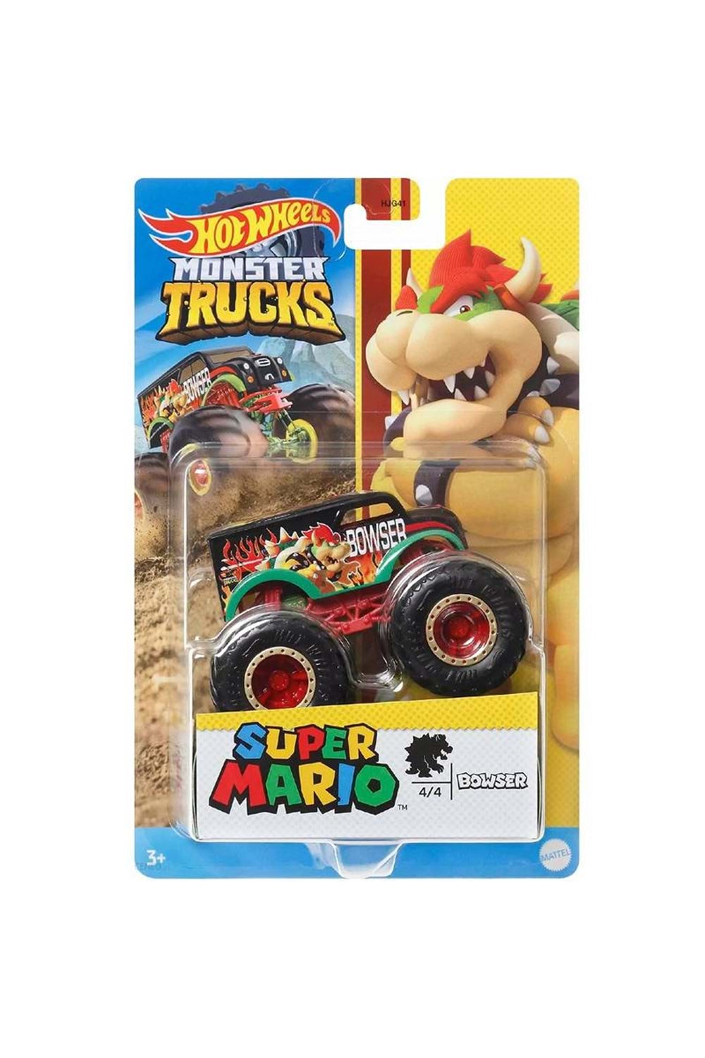 Hot Wheels Monster Truck Super Mario Bowser HCR78