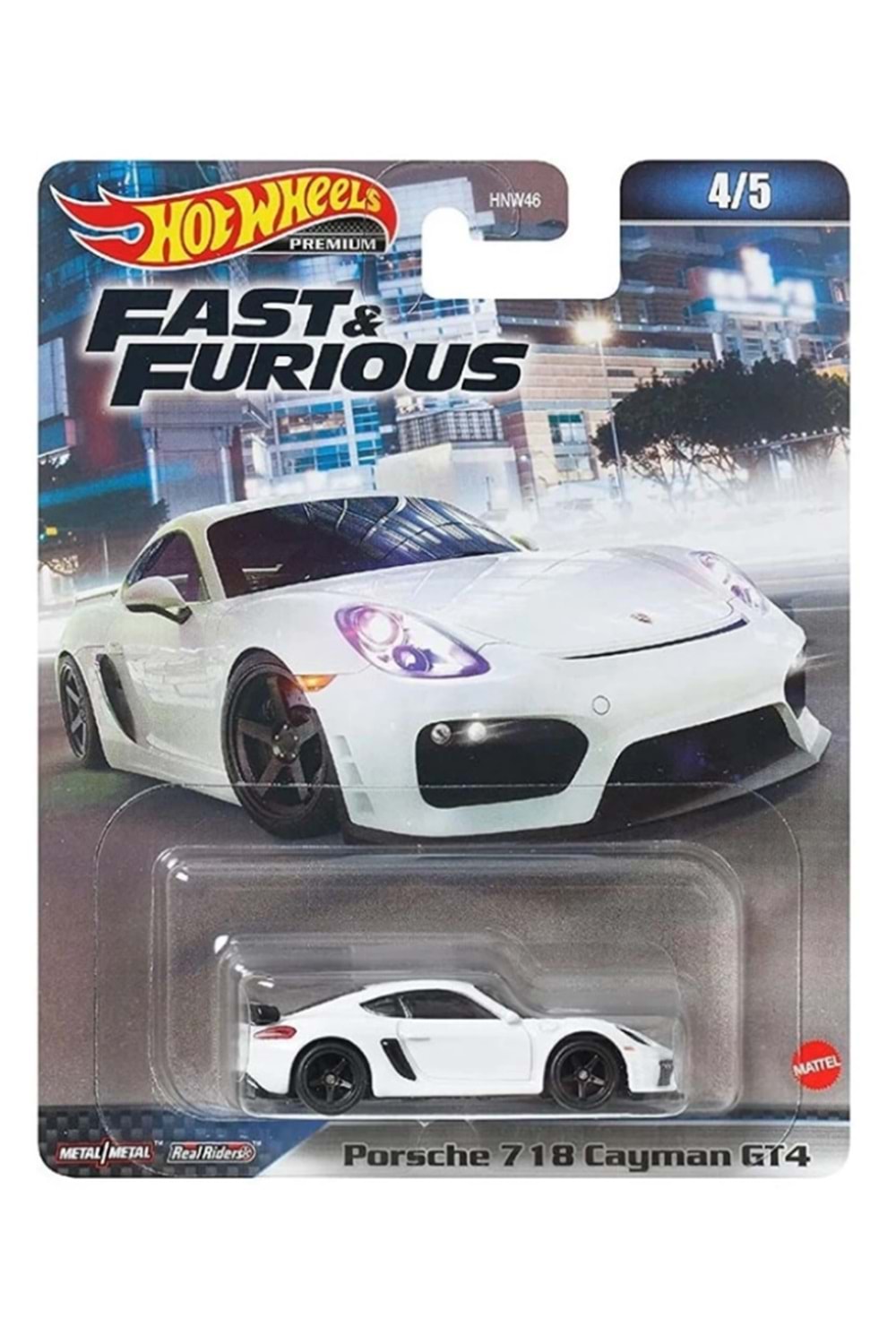 Hot Wheels Premium Fast & Furious Porsche 718 Cayman GT4 HKD20