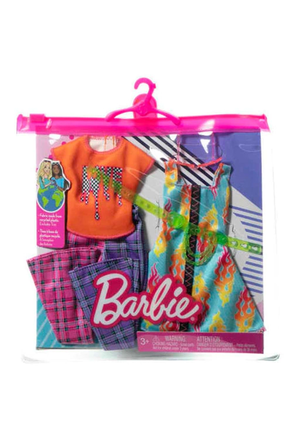 Barbie Kıyafet Koleksiyonu 2 li Paket HJT34