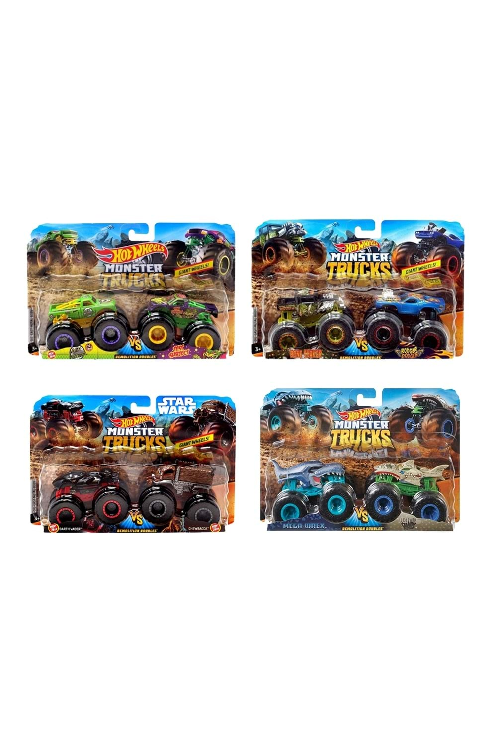 Hot Wheels Monster Trucks 2 li FYJ64