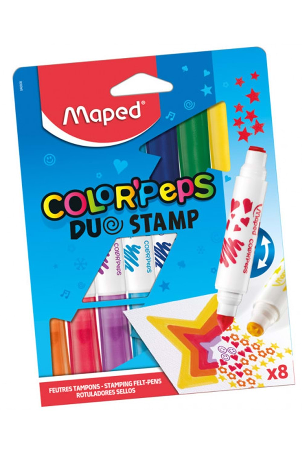 Maped Duo Stamp Keçeli Kalem 846808