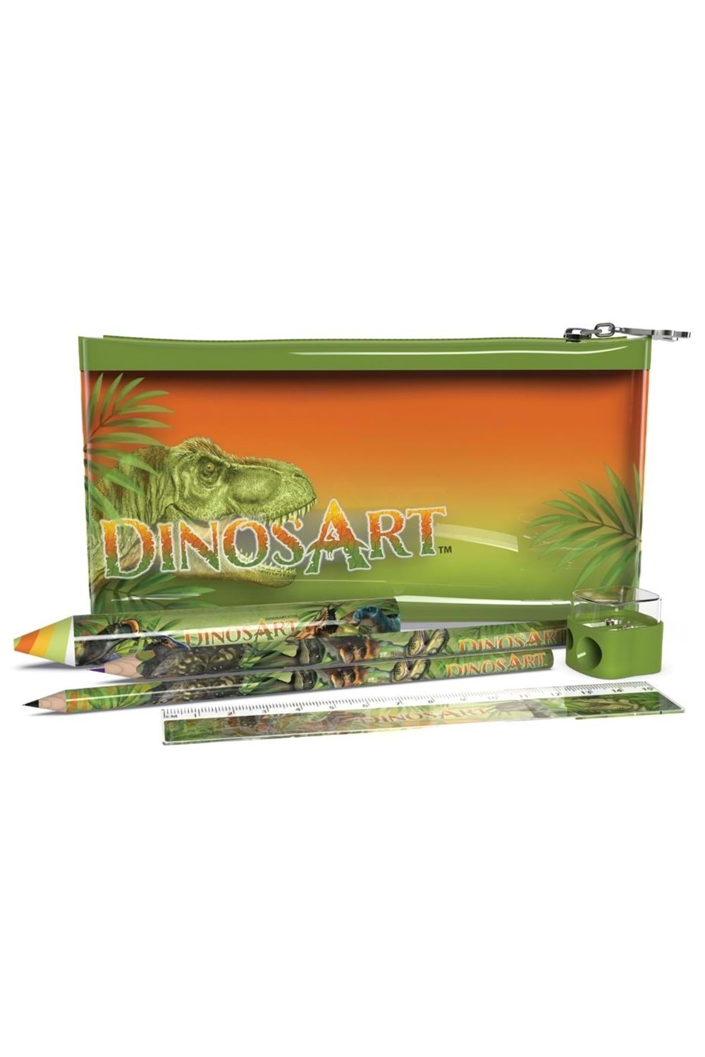 Dinosart Dolu Kalem Kutusu 5 Parça 15305