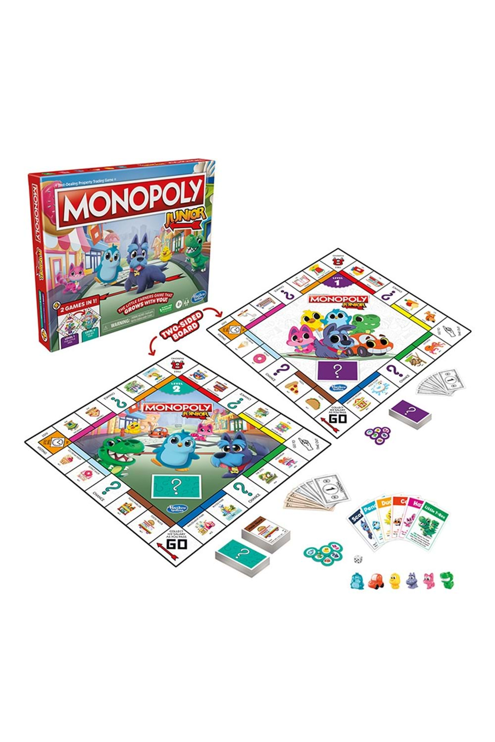 Monopoly Junior 2 si 1 Arada F8562