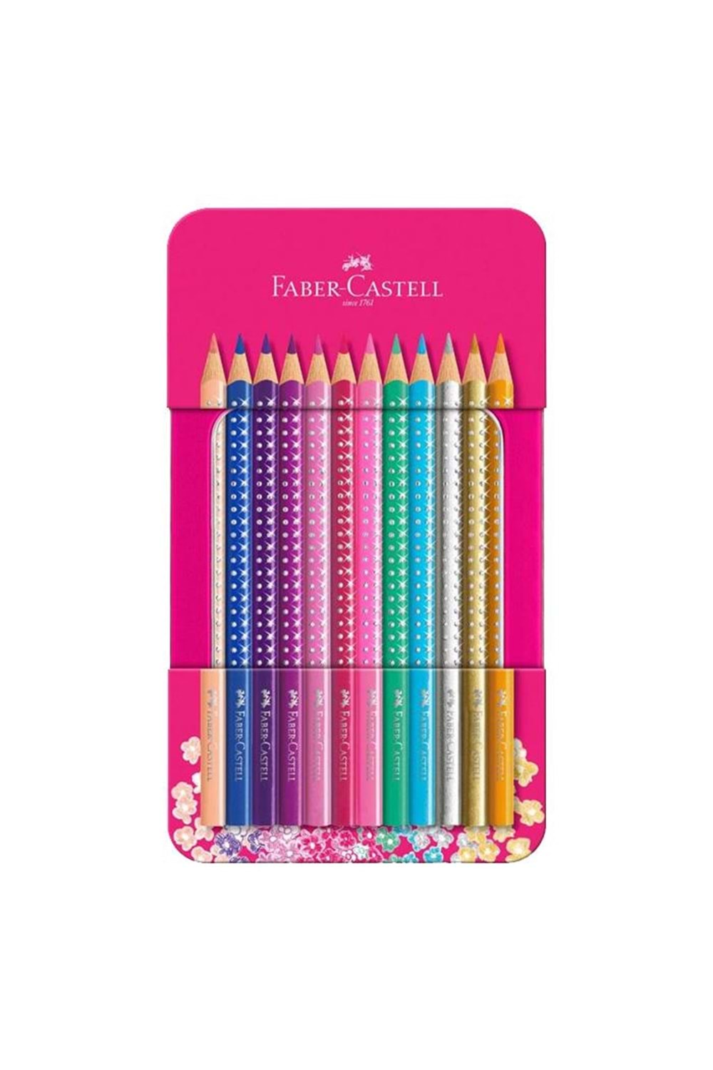 Faber Castell Parlak Kuru Boya Kalemi 12 li 201737