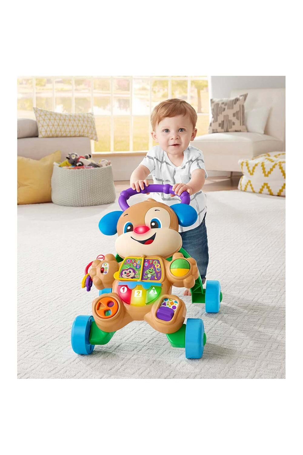 Fisher Price Eğitici Köpekçik Yürüteç FTG10