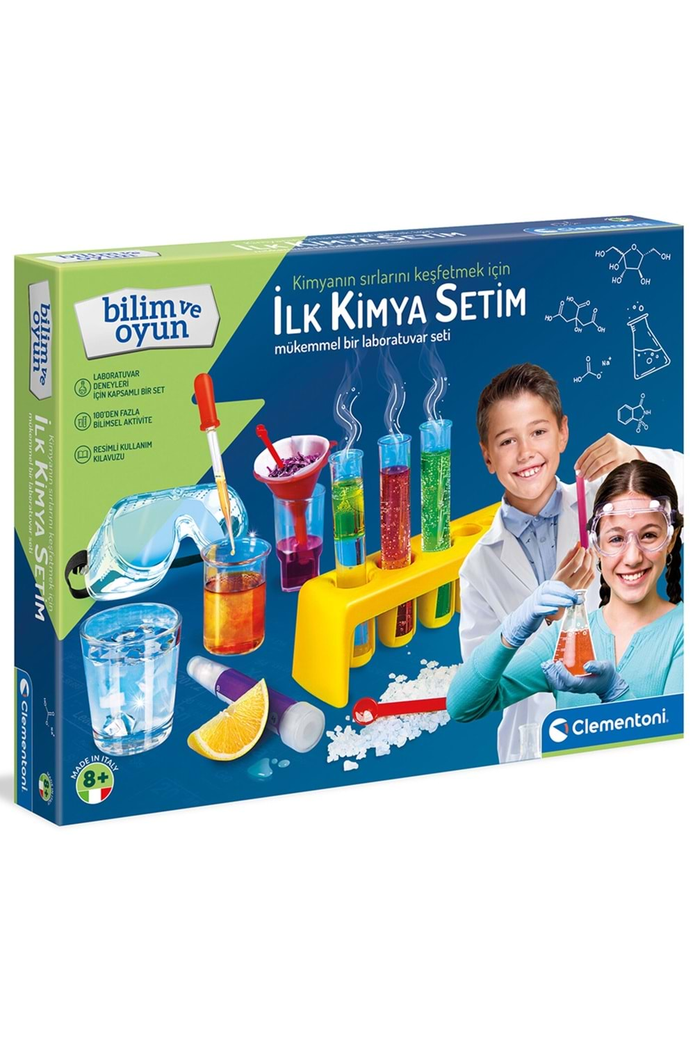 Clementoni İlk Kimya Setim 64228