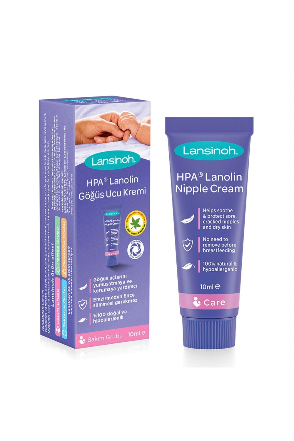 Lansinoh Lanolin Göğüs Ucu Kremi 10 Ml