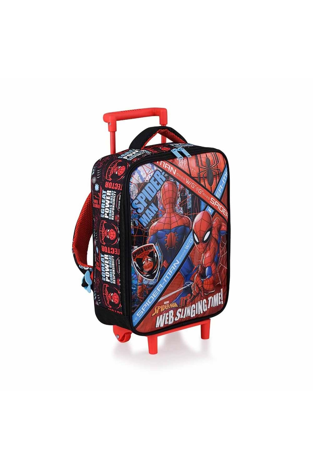 Spider Man Çekçekli Anaokul Çantası 41347