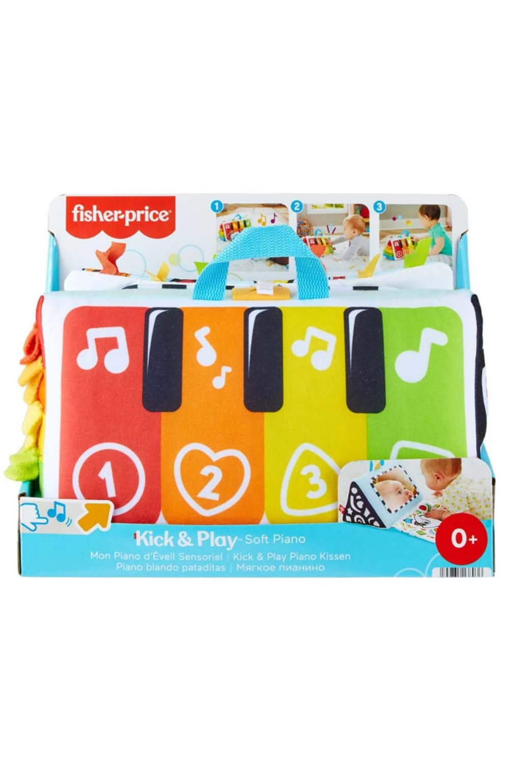 Fisher Price Işıklı ve Müzikli Yumuşak Piyano HND54