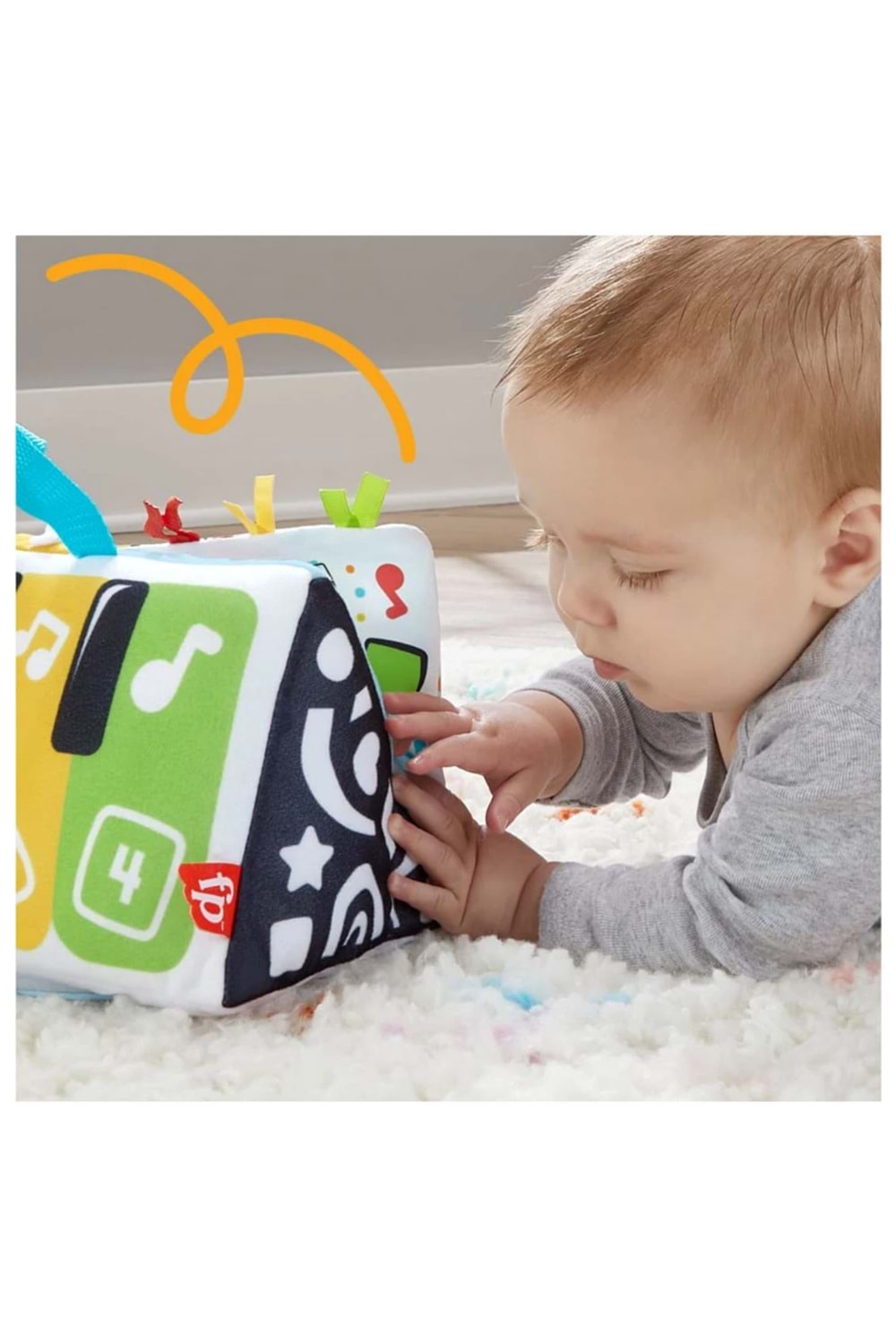 Fisher Price Işıklı ve Müzikli Yumuşak Piyano HND54