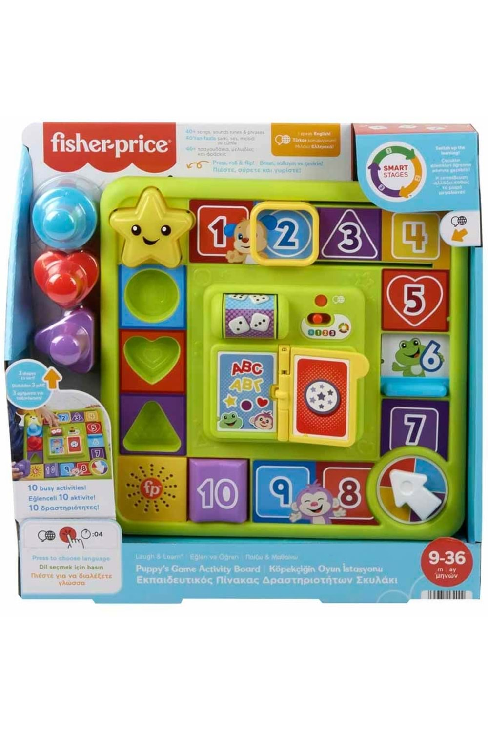 Fisher Price Eğitici Köpekçiğin Oyun İstasyonu HRB70