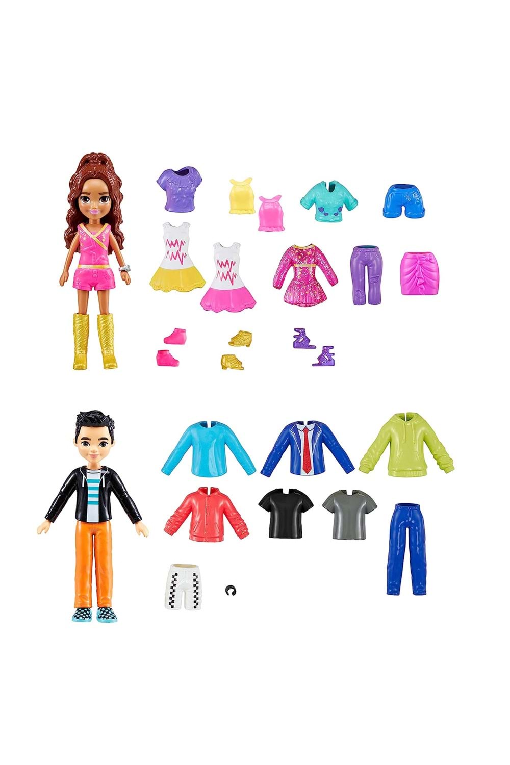 Polly Pocket ve Arkadaşları Kombin Eğlencesi Oyun Seti HKW10