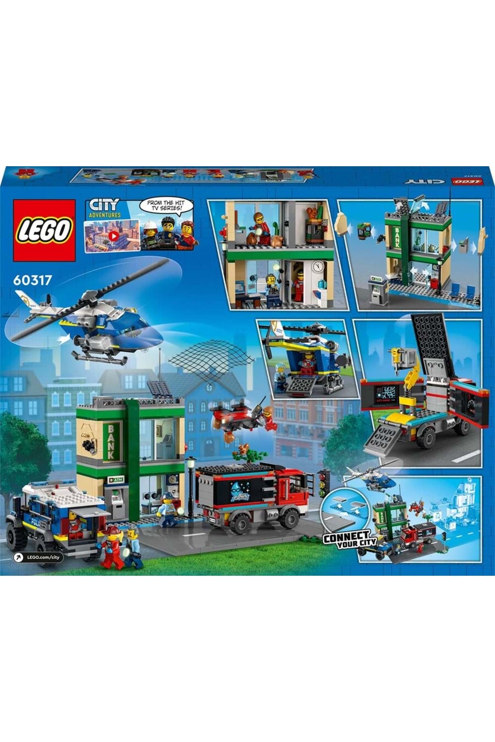 Lego City Bankada Polis Takibi 60317