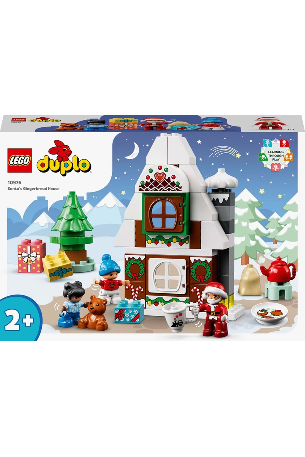 Lego Duplo Noel Baba nın Zencefilli Kurabiye Evi 10976