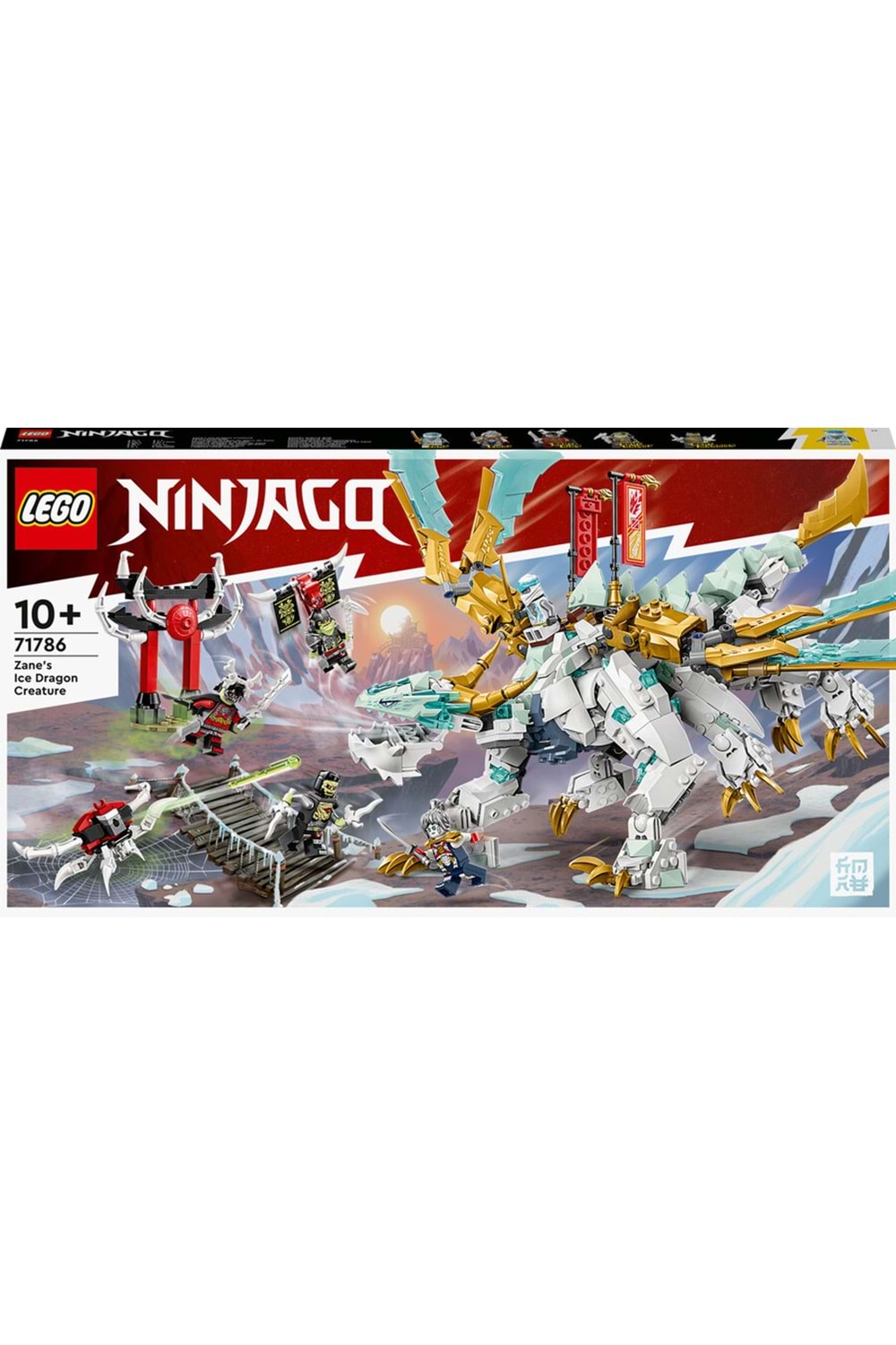 Lego Ninjago Zane in Buz Ejderhası Yaratığı 71786