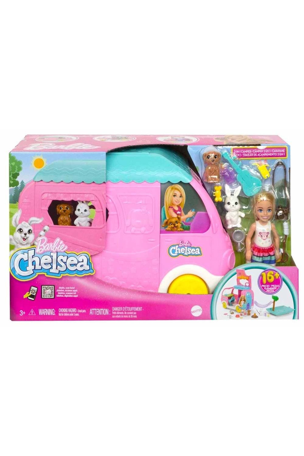 Barbie Chelsea nin Yeni Karavanı HNH90