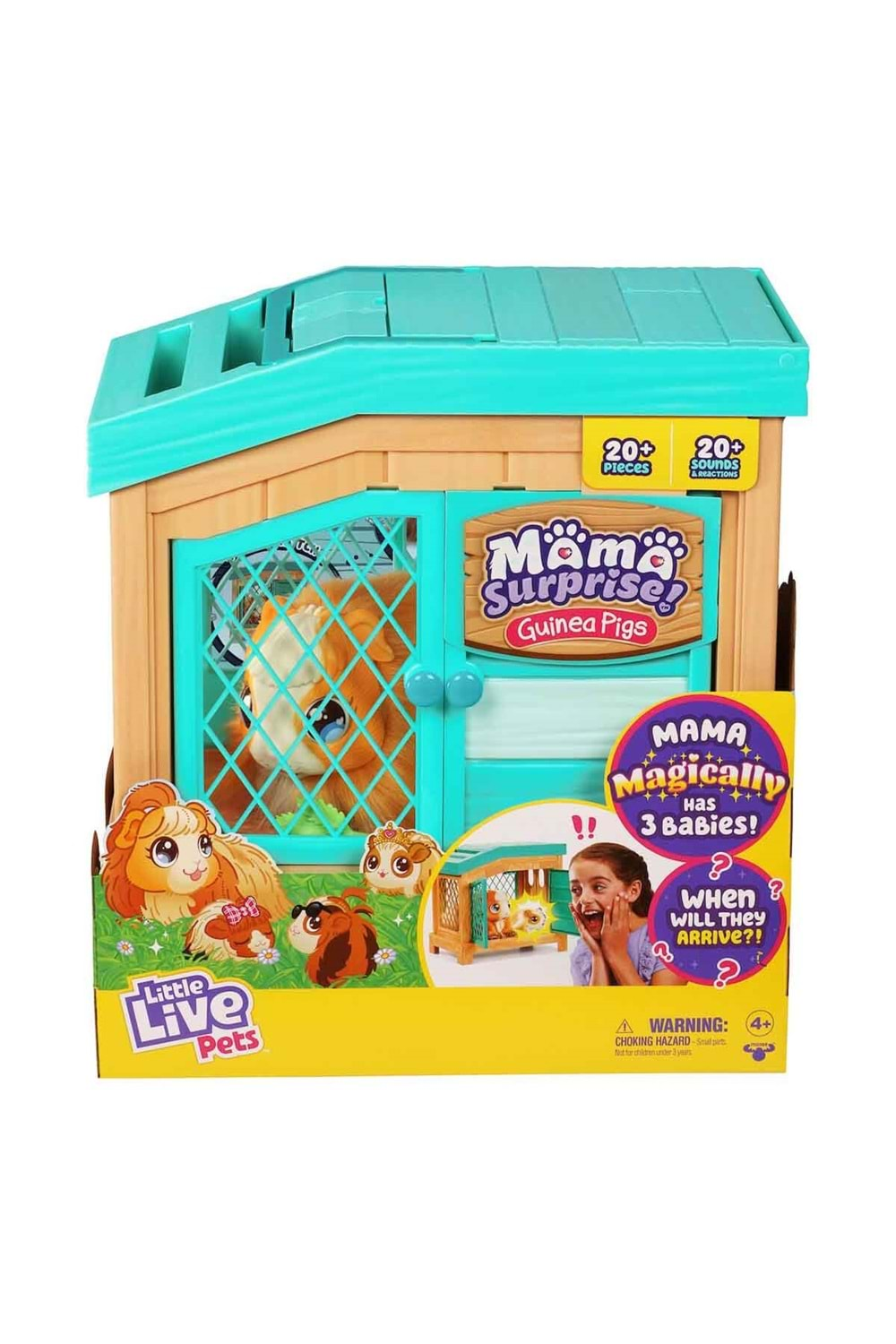 Little Live Pets Anne ve Yavruları Sürpriz Oyun Seti LP300000