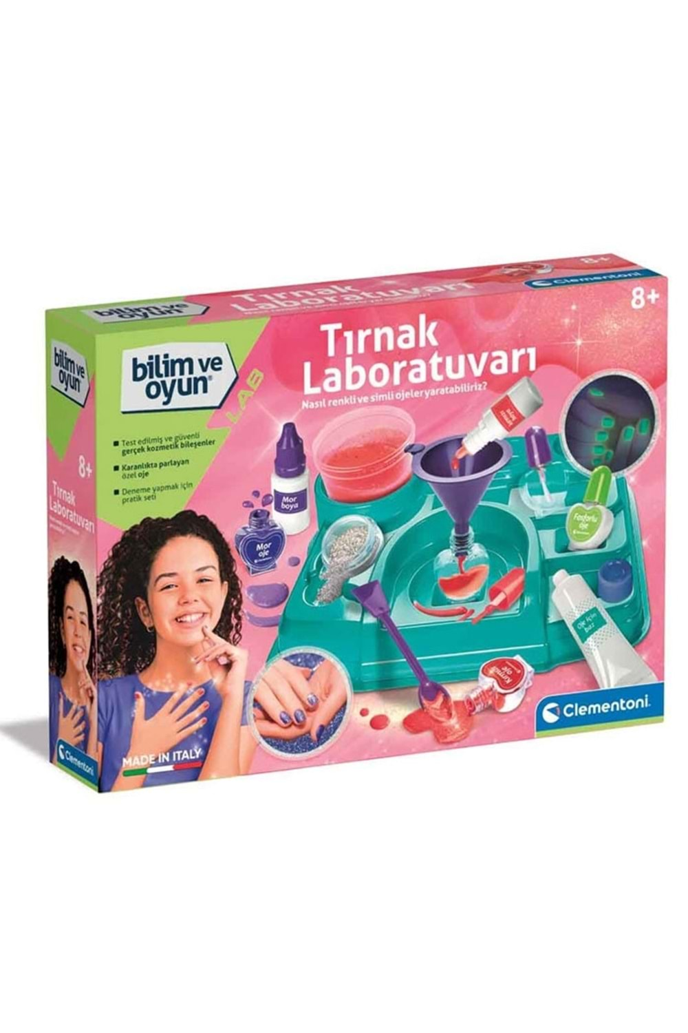 Clementoni Bilim ve Oyun Tırnak Labaratuvarı 64471