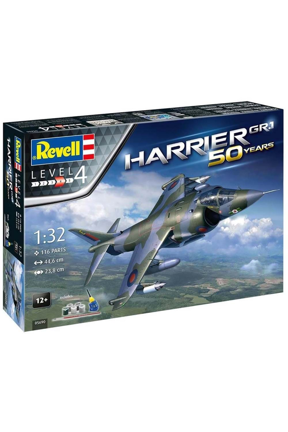 Revell 1:32 Harrier GR.1 Uçak VG05690