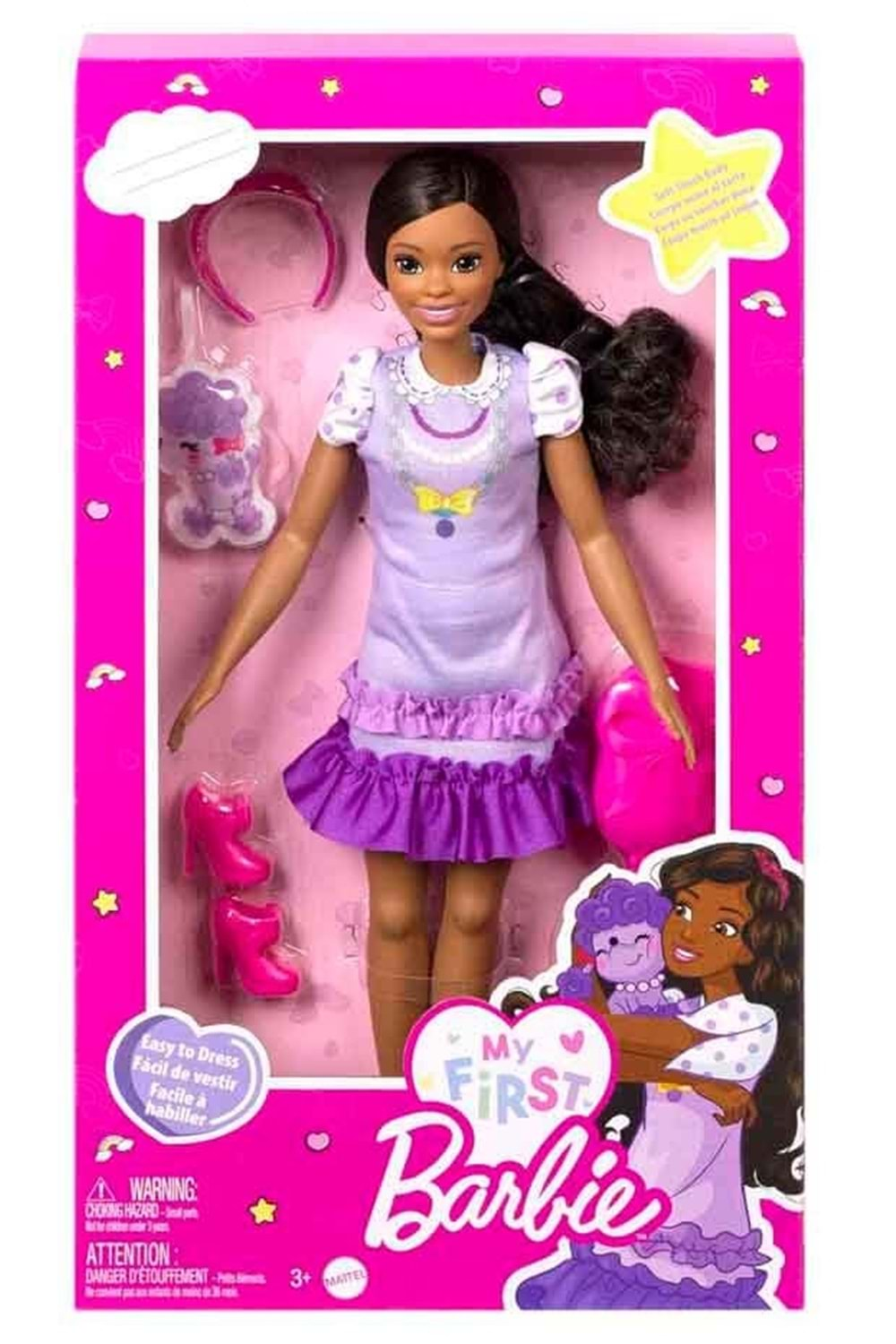 Barbie My First İlk Barbie Bebeğim Brooklyn HLL20