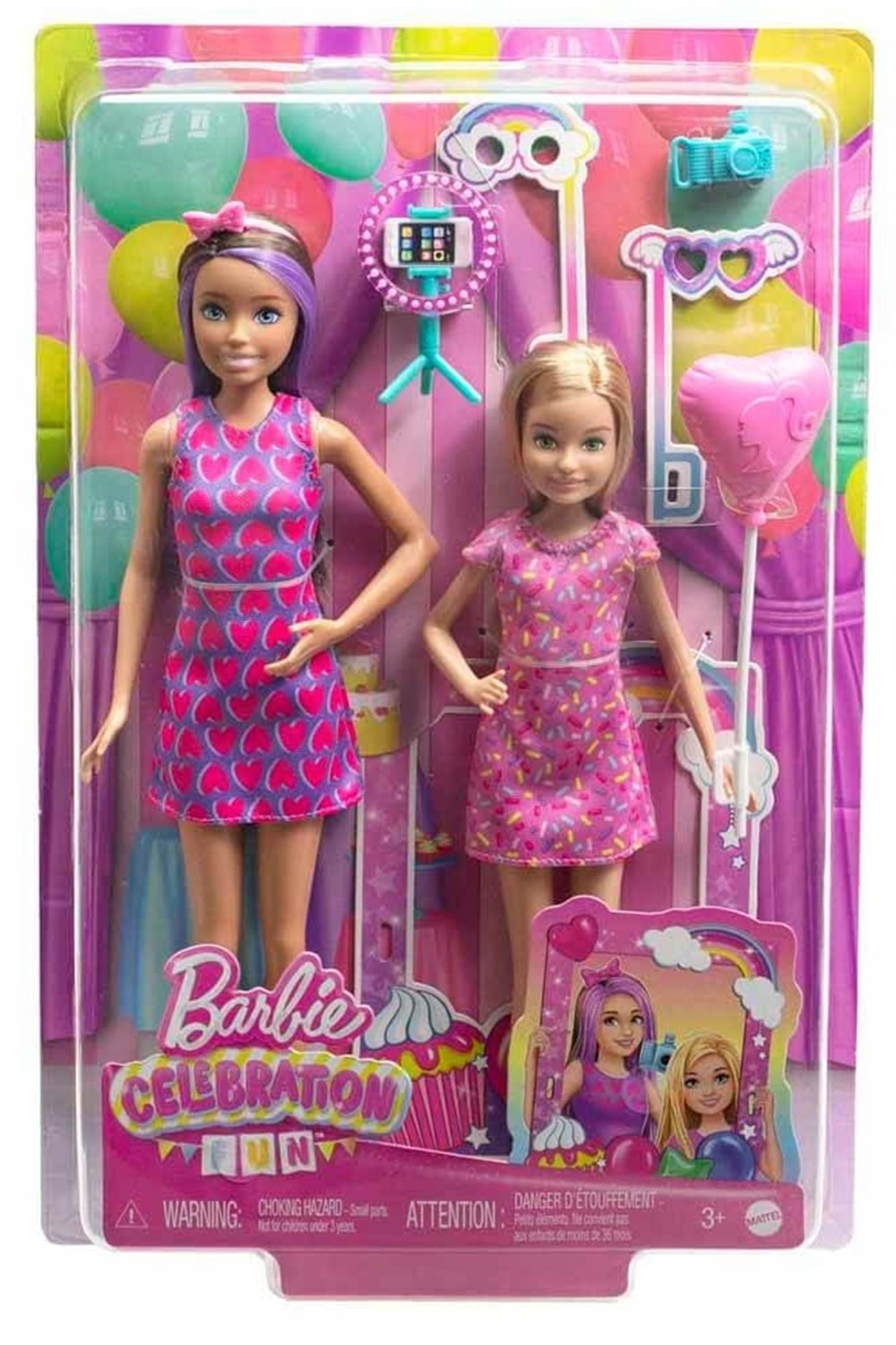 Barbie Skipper ve Stacie Doğum Günü Eğlencesi HKB12