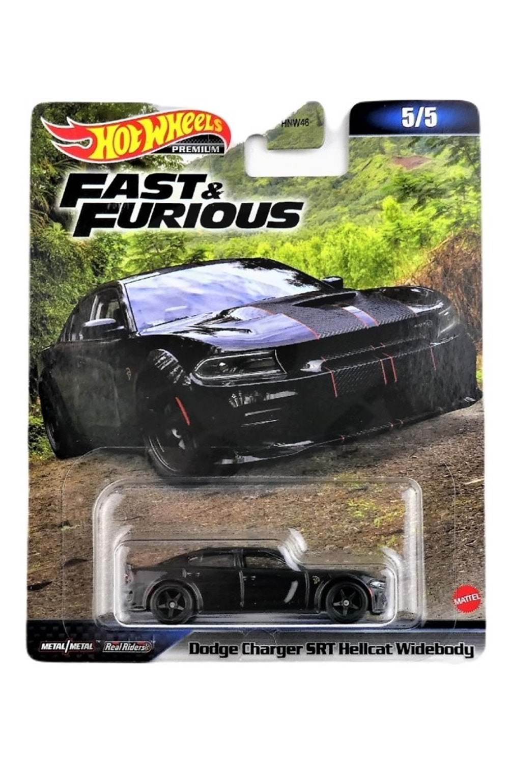 Hot Wheels Fast & Furious Premium Dodge Charger SRT Hellcat Widebody